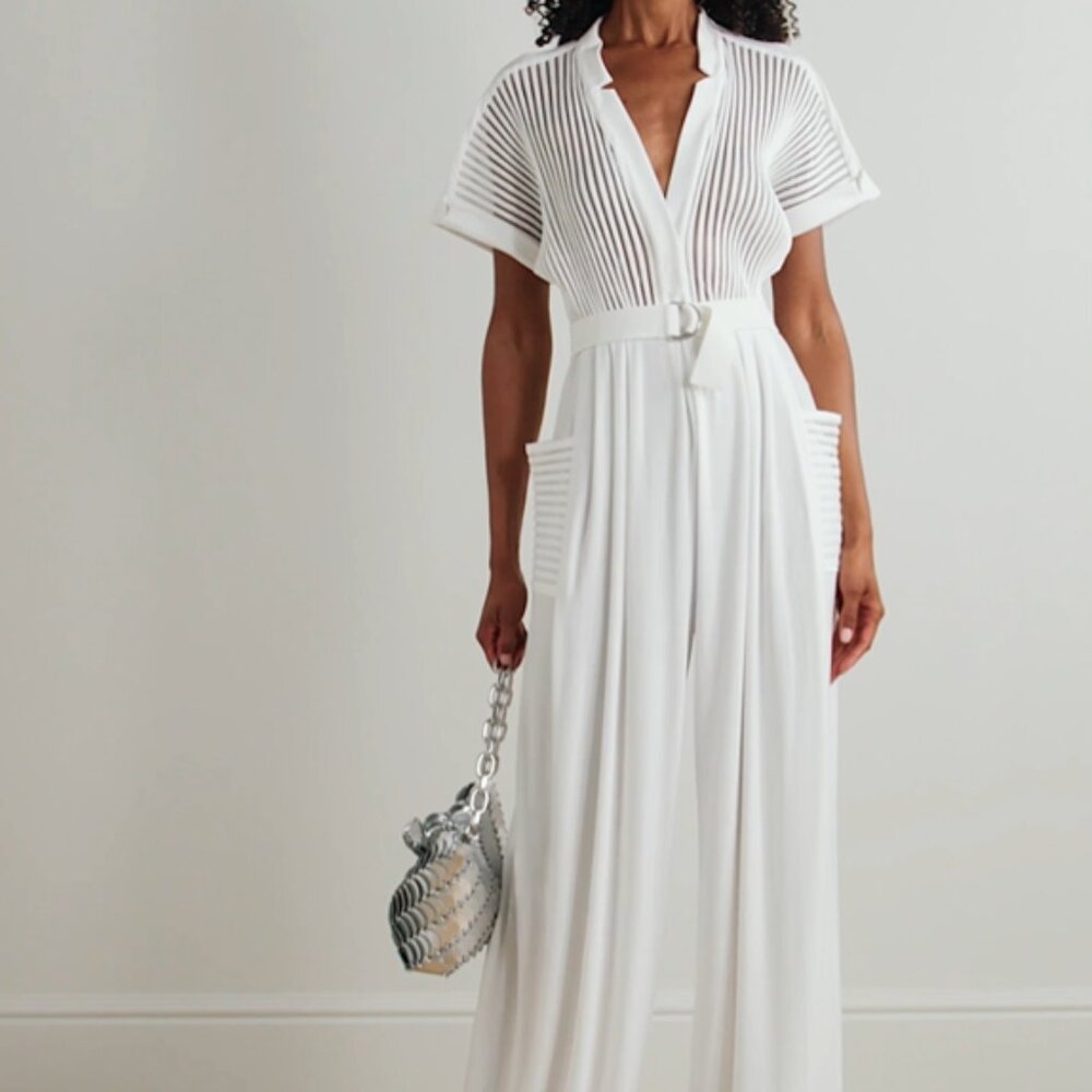 NWT Norma Kamali Geralyn Jumpsuit